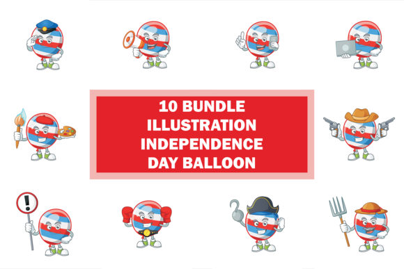 Download Independence Day Balloon Bundle - Balloon bundle Collection