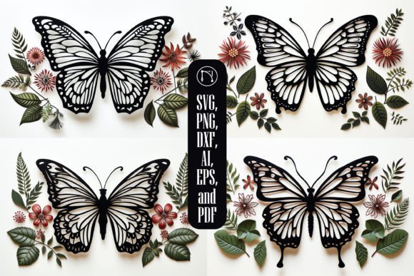 Download Cricut Paper Cut Butterfly SVG Bundle - Butterfly svg Collection