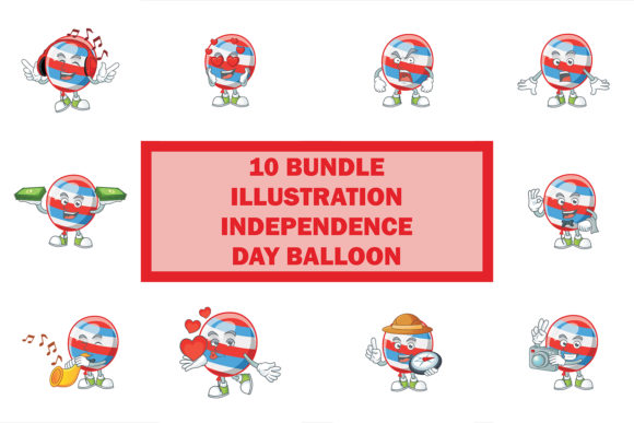 Download Independence Day Balloon Bundle - Balloon bundle Collection