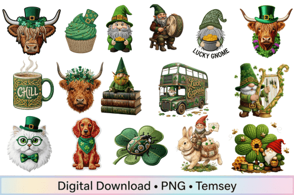 Download St Patrick Lucky PNG Bundle - Lucky png Collection
